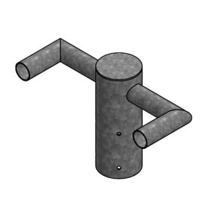 Twin parallel bracket