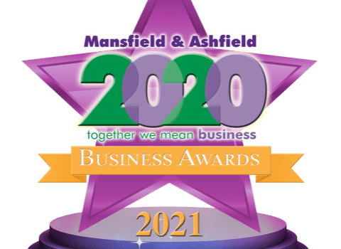 The 2021 Mansfield Business Awards Logo