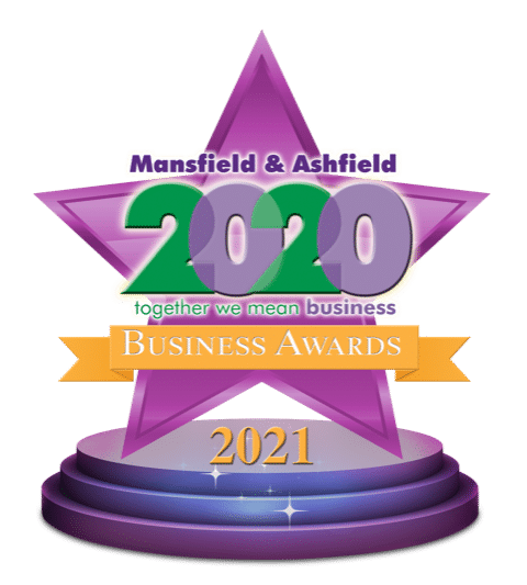 The 2021 Mansfield Business Awards Logo