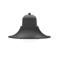 Bell hanging LED light fitting