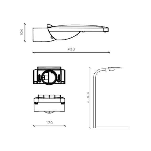 Led Light Stork Little Brother Dimensions