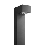 Minimalist LED Bollard Heron top at an angle