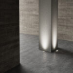 Hyfloor LED installed at the base of a column