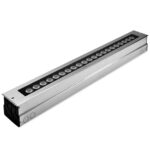 Line B ground recessed LED luminaire